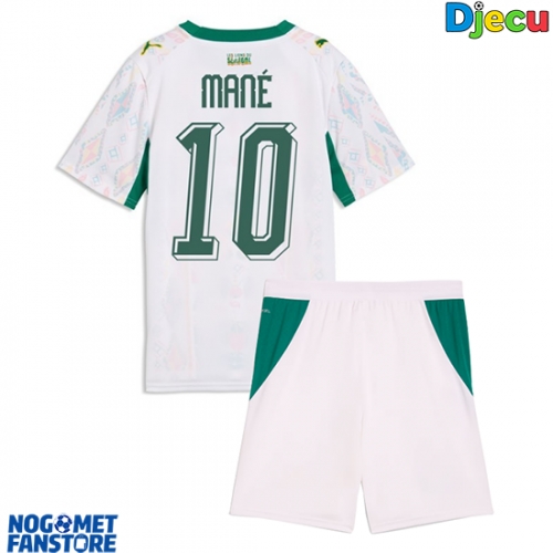 Senegal Sadio Mane #10 Domaci Dres za djecu SP 2026 Kratak Rukav (+ Kratke hlače)